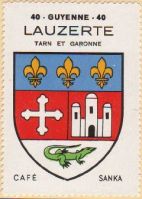 Blason de Lauzerte/Arms (crest) of Lauzerte