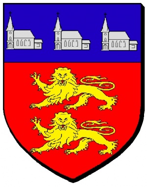 Blason de Les Authieux-sur-Calonne/Coat of arms (crest) of {{PAGENAME