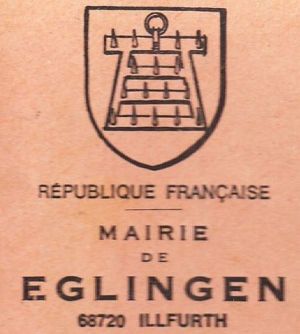 Blason de Eglingen (Haut-Rhin)