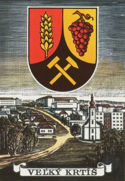 Coat of arms (crest) of Veľký Krtíš
