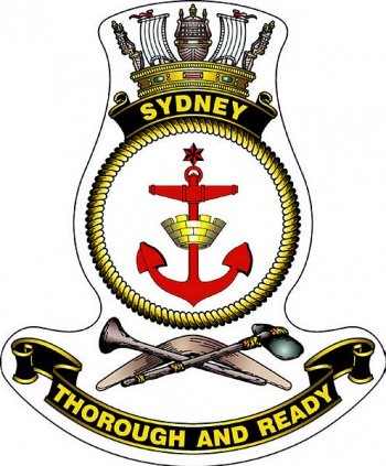 Coat of arms (crest) of the HMAS Sydney, Royal Australian Navy
