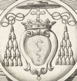 Arms (crest) of Jean-Baptiste-Michel Colbert