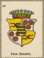 Wappen Fürst Hatzfeld nr. 38 Fürst Hatzfeld