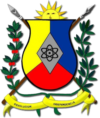 Coat of arms (crest) of the Bolivarian Military Technical Academy, Venezuela