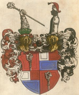 Arms (crest) of Martin von Schaumberg
