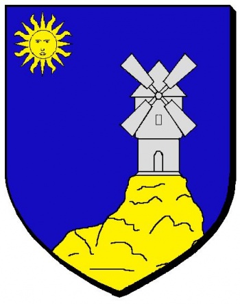 Blason de Auribeau (Alpes-de-Haute-Provence)/Arms of Auribeau (Alpes-de-Haute-Provence)