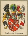 Wappen Grafen von Ortenburg nr. 634 Grafen von Ortenburg