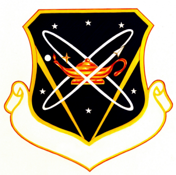 Coat of arms (crest) of the Air Force Space Command Inspection Center, US Air Force