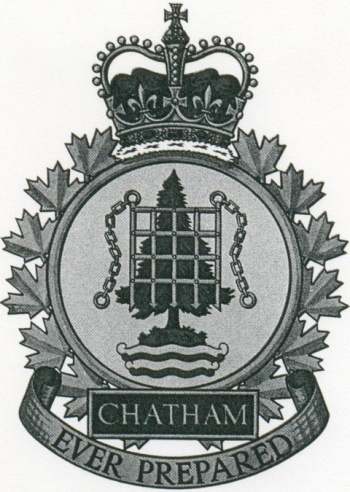 Coat of arms (crest) of the Canadian Forces Base Chatham, Canada