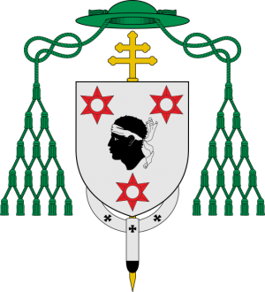 Arms (crest) of Charles Le Goux de La Berchère