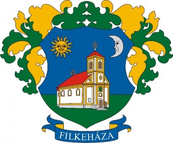 Filkeháza (címer, arms)