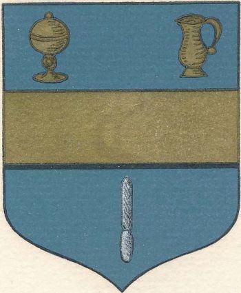 Arms (crest) of Pharmacists, Pewteres and Knifemakers in Noyon