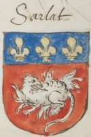 Blason de Sarlat-la-Canéda/Arms (crest) of Sarlat-la-Canéda