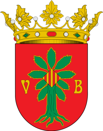 Escudo de Vistabella de Huerva/Arms (crest) of Vistabella de Huerva