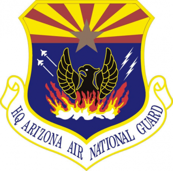 Coat of arms (crest) of the Arizona Air National Guard, US