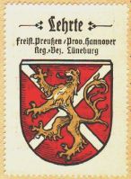 Wappen von Lehrte/Arms (crest) of Lehrte