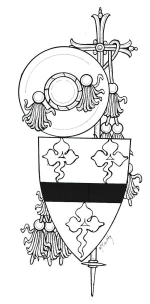 Arms (crest) of Antoine du Prat
