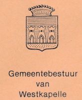 Wapen van Westkapelle/Arms (crest) of Westkapelle