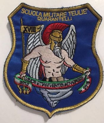 Coat of arms (crest) of the Course Quarantelli I 2013-2016, Military School Teulié, Italian Army