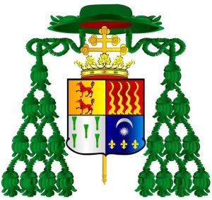 Arms (crest) of Diego Osorio de Escobar y Llamas