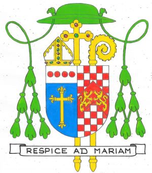 Arms (crest) of Bernard Joseph Flanagan