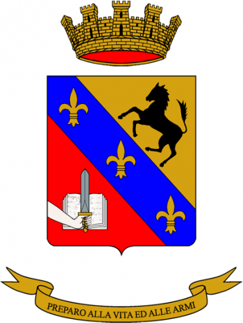 Coat of arms (crest) of the Military School Nunziatella, Italian Army