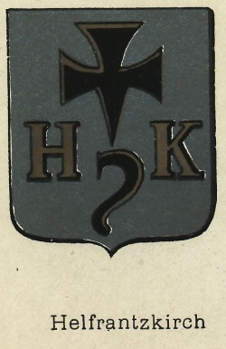 Blason de Helfrantzkirch/Coat of arms (crest) of {{PAGENAME